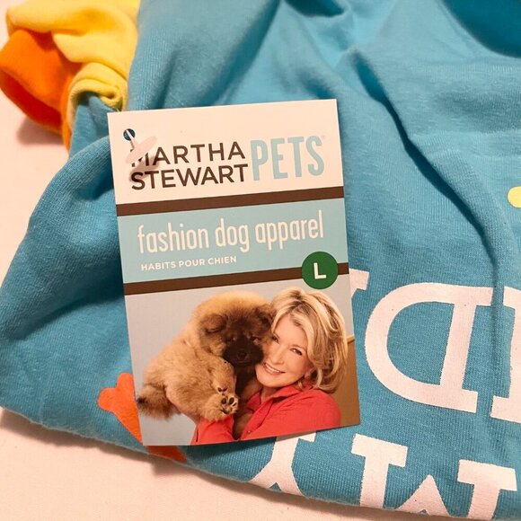 Martha Stewart Fashion Dog Apparel Birthday Dog Outfit Size Large Flaws - Picture 6 of 12